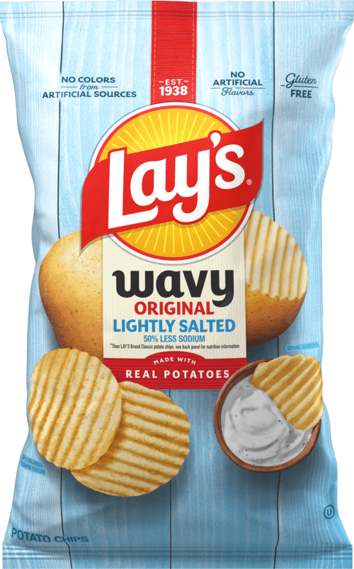 LAY'S® Wavy Lightly Salted 